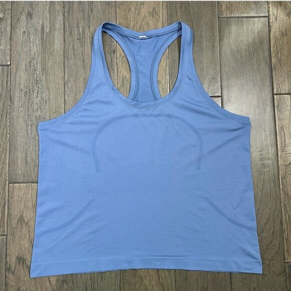 Lululemon Swiftly Tech Racerback Tank Top 2.0 *Waist Length Oasis Blue - Picture 1 of 7
